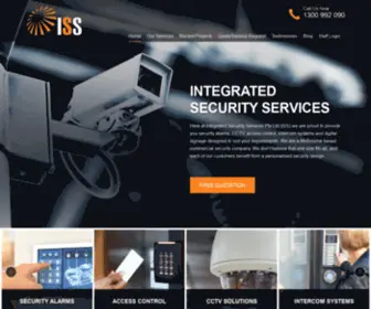 Integratedsecurity.com.au(Integrated Security Services) Screenshot