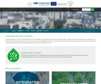 Integratedstormwater.eu(Integrated Storm Water Management) Screenshot