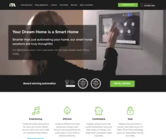 Integratedtechnologiesaustralia.com.au(Smart Home Specialists) Screenshot