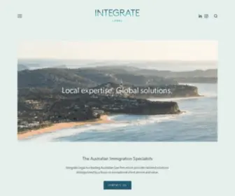 Integratelegal.com(INTEGRATE LEGAL) Screenshot