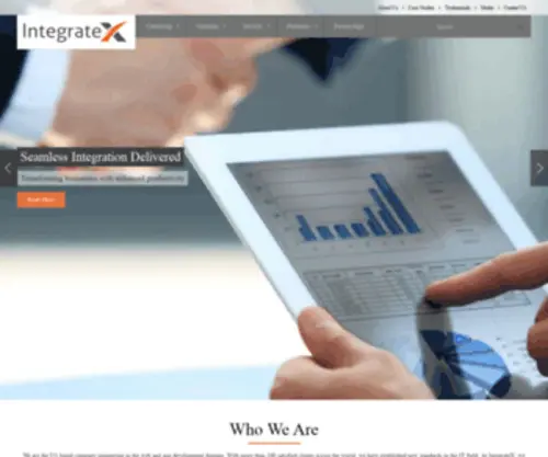 Integratex.com(Enterprise Mobility That Work) Screenshot