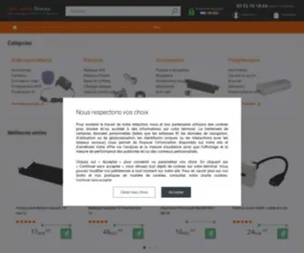 Integration-Reseaux.com(Vente de produits Reseaux et Telecommunications) Screenshot