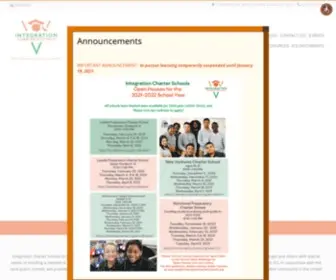 Integrationcharterschools.org(Integration Charter Schools) Screenshot
