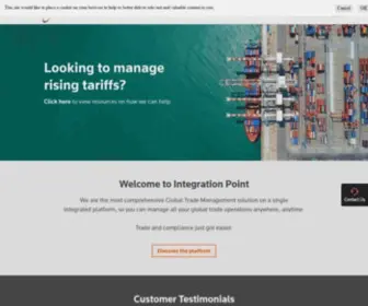 Integrationpoint.com(Thomson Reuters Tax & Accounting software and research solutions) Screenshot