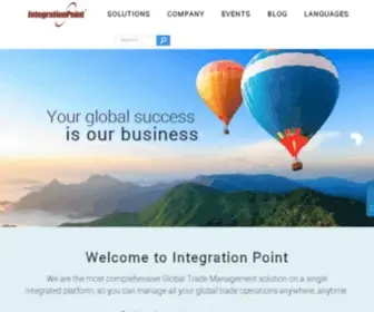 Integrationpoint.net(Global Trade Management Software) Screenshot