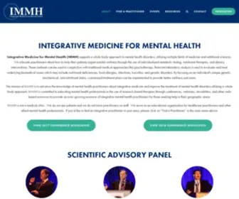 Integrativemedicineformentalhealth.com(Integrative Medicine for Mental Health) Screenshot