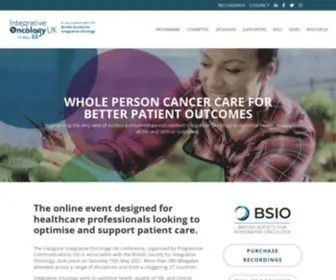 Integrativeoncologyuk.com(Integrative Oncology UK) Screenshot