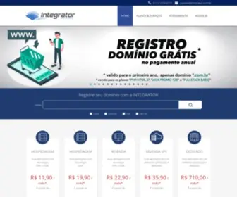 Integrator.com.br(Integrator Host do Brasil) Screenshot