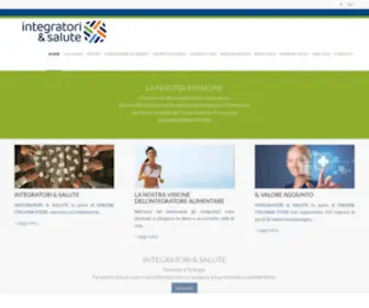 Integratoriitalia.it(INTEGRATORI ITALIA fa parte di AIIPA (Associazione Italiana Industrie Prodotti Alimentari)) Screenshot