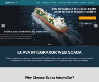 Integraxor.com(Pure Web SCADA with HTML5) Screenshot