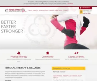 Integrehab.com(Physical Therapy CT) Screenshot