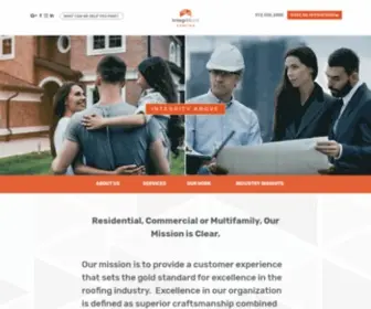 Integribuiltroofing.com(IntegriBuilt Roofing) Screenshot