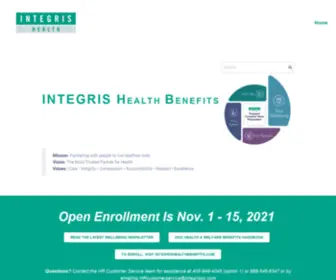 Integrisokbenefits.com(Integrisokbenefits) Screenshot