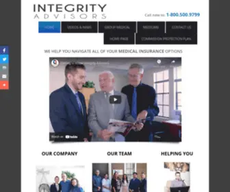 Integrity-Advisors.com(Individual Health Insurance Orange County California) Screenshot