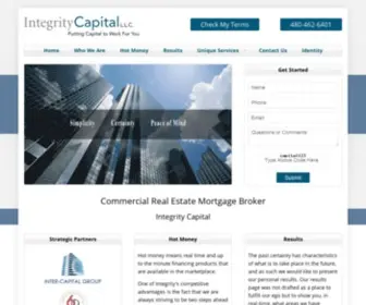 Integrity-Capital.com(Integrity Capital LLC) Screenshot