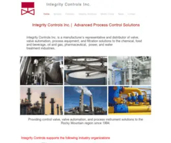 Integrity-Controls.com(Integrity Controls) Screenshot