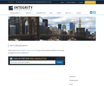 Integrity-Research.com(Integrity Research) Screenshot