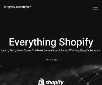 Integritycommerce.com(Shopify SEO Experts & E) Screenshot