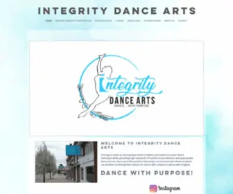 Integritydance.com(HOME) Screenshot