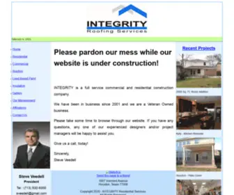 Integrityhouston.com(Integrity Home & Commercial Services) Screenshot