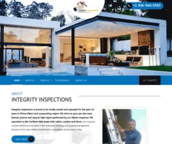 Integrityinspectionsltd.ca(Integrity Inspections) Screenshot