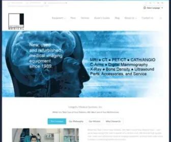 Integritymed.com(Integrity Medical Systems) Screenshot