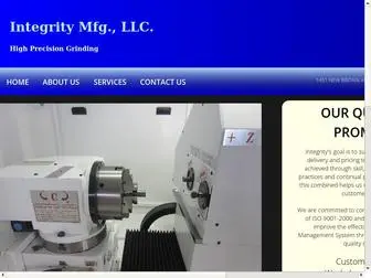 Integritymfgllc.com(Home) Screenshot