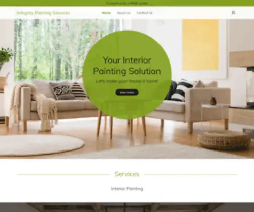 Integritypaintingservice.com(Integrity Painting Services) Screenshot