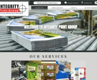 Integrityprintgroup.com(Integrity Print Group) Screenshot