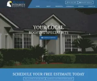 Integrityroofingsystems.com(Jacksonville Roofing contractor) Screenshot