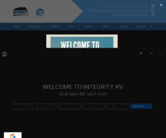 Integrityrv.ca(Integrity Auto and RV) Screenshot