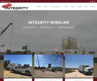 Integritywireline.com(Integrity Wireline) Screenshot