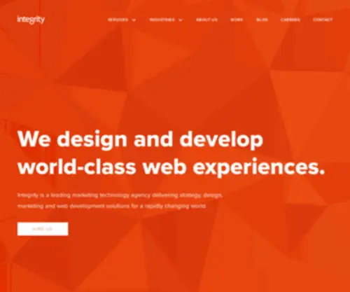 Integrityxd.com(Louis Web Design Company) Screenshot