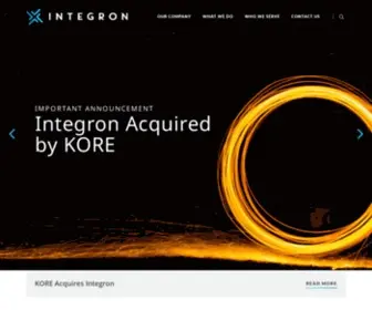 Integron.com(KORE Wireless) Screenshot