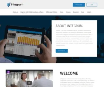 Integrumsystems.com(Business Compliance & Optimisation) Screenshot