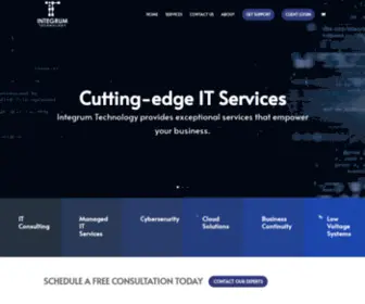 Integrumtechnology.net(Integrum Technology) Screenshot