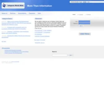 Integrumworld.com(Integrum World Wide) Screenshot