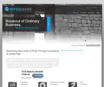 Integware.com(INTEGWARE) Screenshot