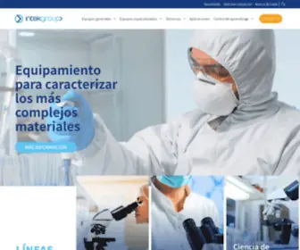 Intekgroup.com.co(Proveedor de equipos de laboratorio) Screenshot