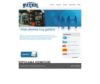 Inteklojistik.com(İntek) Screenshot