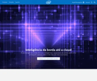 Intel.com.br(Empresa Intel) Screenshot