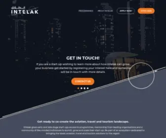 Intelak.com(Aviation & Travel Incubator) Screenshot