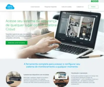 Intelbrascloud.com.br(Intelbras Cloud) Screenshot