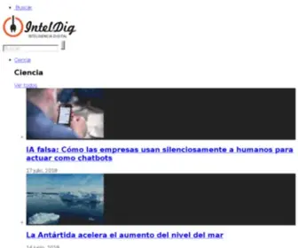 Inteldig.com(Noticias de Ciencia) Screenshot