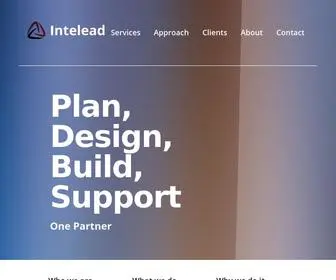 Intelead.ca(Software development for web) Screenshot