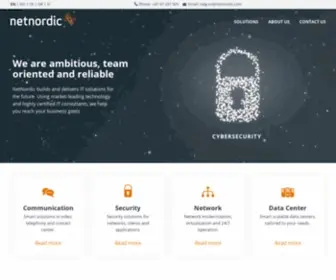 Intele.com(Nordisk løsningsintegrator) Screenshot