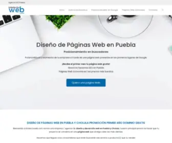 Intelectoweb.com(Páginas Web en Puebla ✅ Diseño de páginas web para empresas posicionamiento en buscadores) Screenshot