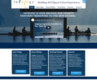 Intelegy.com(InTelegy Inc) Screenshot