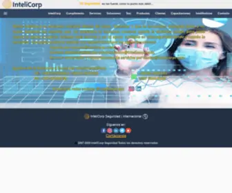 Intelicorps.com(InteliCorp Seguridad) Screenshot