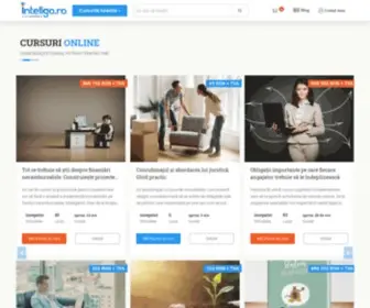 Inteligo.ro(Cursuri online de perfec) Screenshot